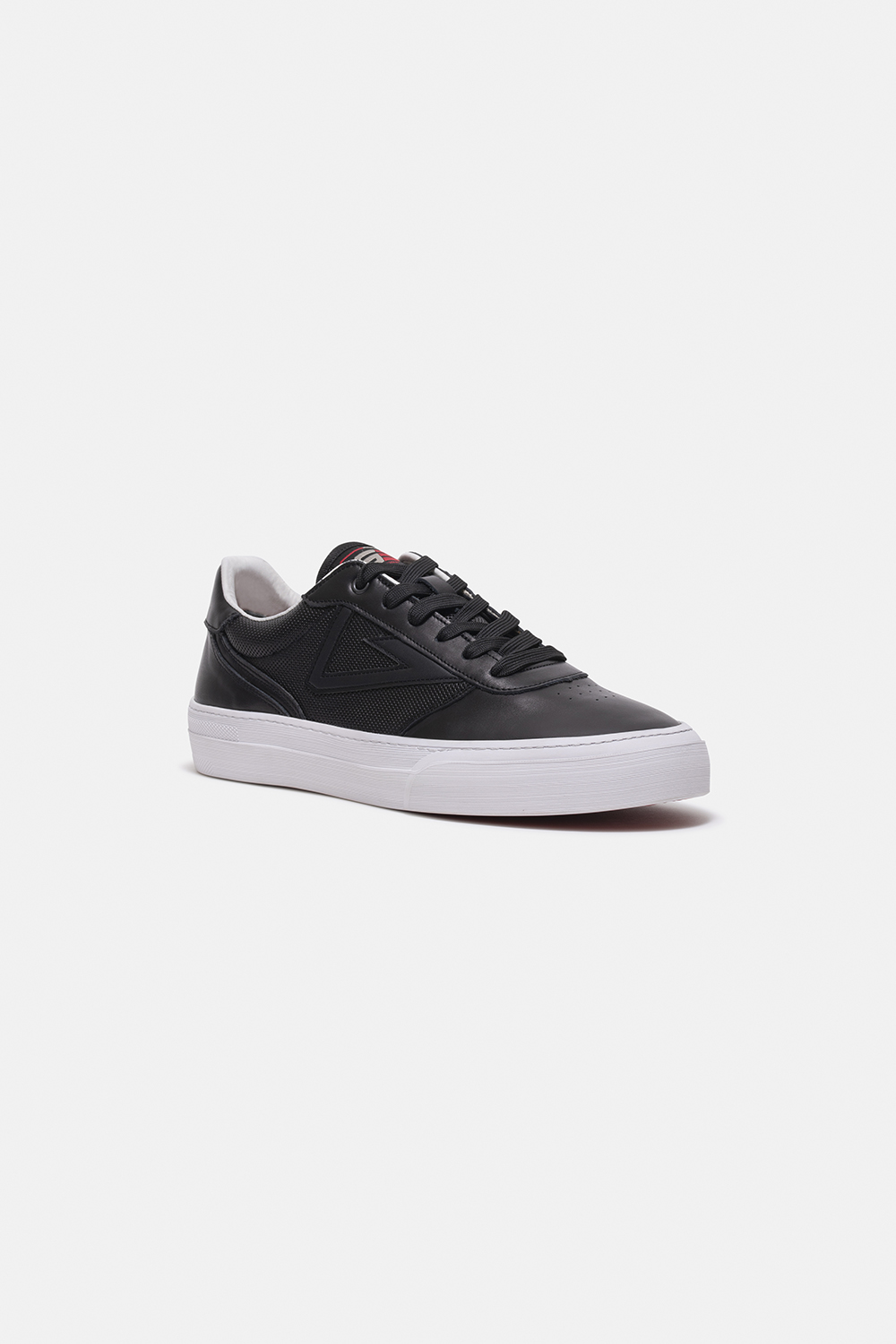 1408 S3 Casual Sneakers Erkek Deri Ayakkabı Siyah