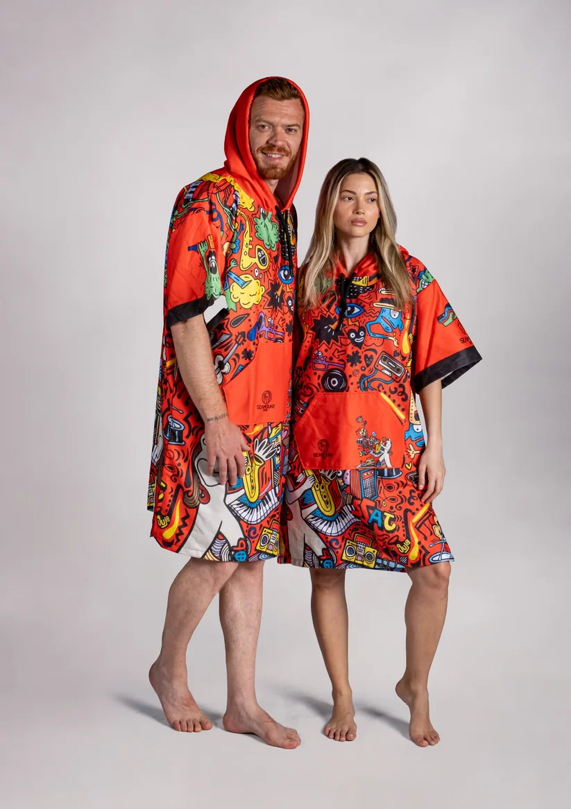 Beach Towel Poncho