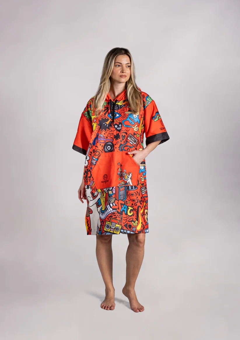 Beach Towel Poncho