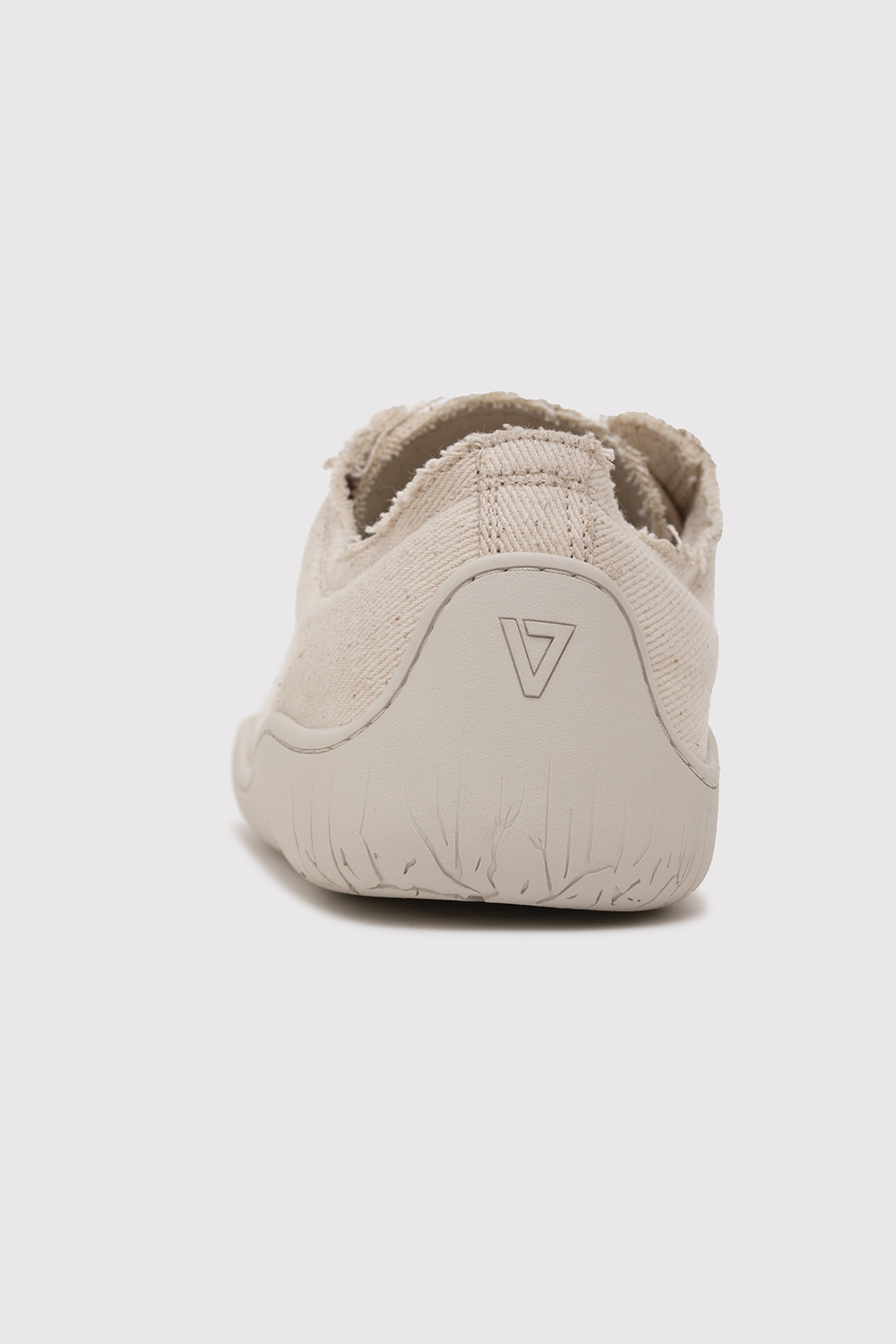 1383 V-Barefoot Comfort Keten Kadın Ayakkabı Bej