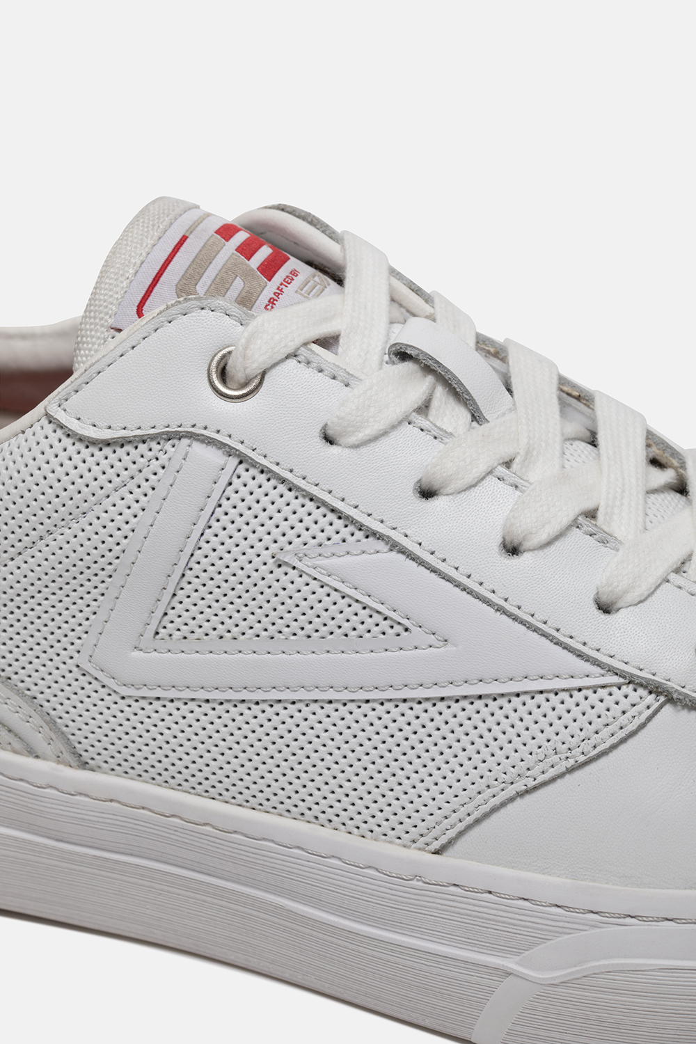 1408 S3 Casual Sneakers Erkek Deri Ayakkabı Beyaz