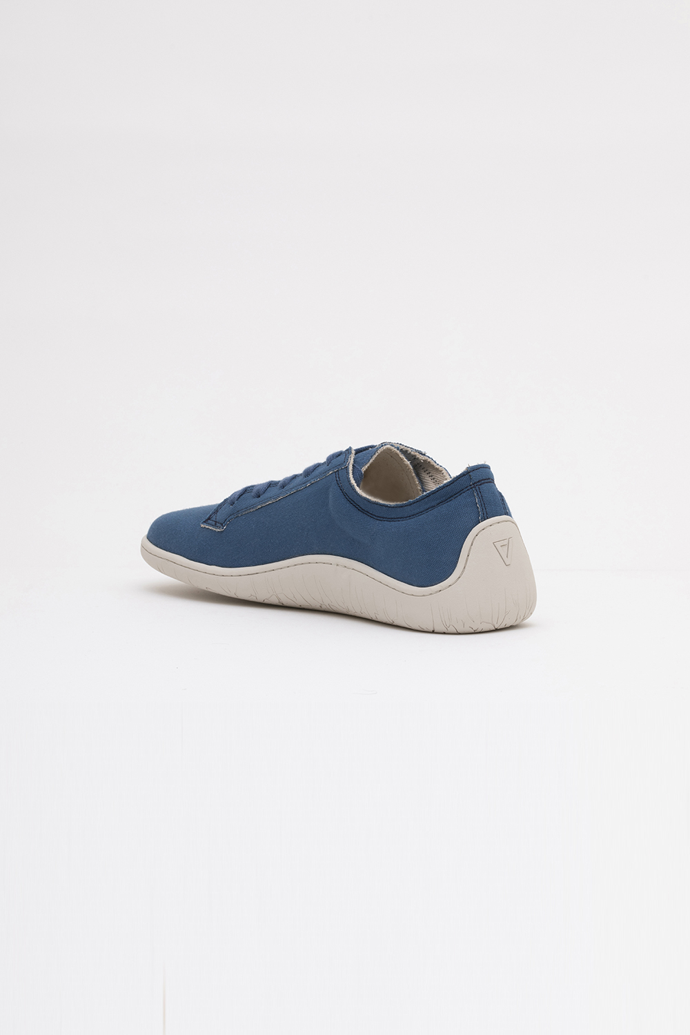 1383 V-BAREFOOT COMFORT KETEN ERKEK AYAKKABI INDIGO MAVI