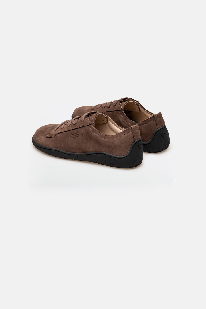 1383 V-Barefoot Comfort Nubuk Kadın Ayakkabı Kahverengi